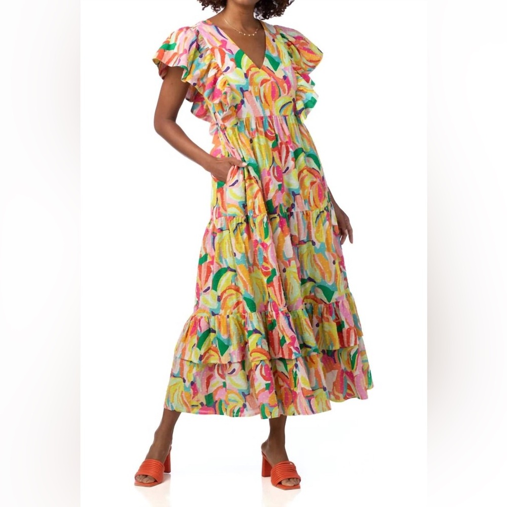 CROSBY by Mollie Burch Go bananas walker dress